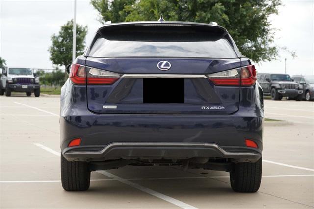 used 2022 Lexus RX 450h car, priced at $49,900