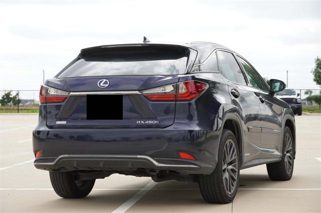 used 2022 Lexus RX 450h car, priced at $49,900