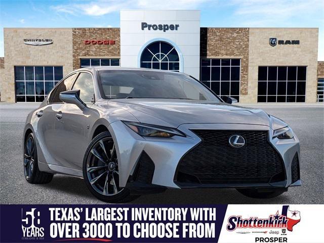 used 2022 Lexus IS 350 car, priced at $39,455