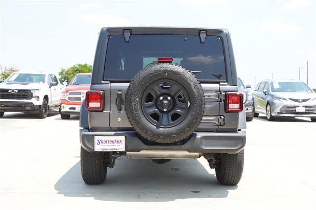 used 2021 Jeep Wrangler Unlimited car, priced at $29,877