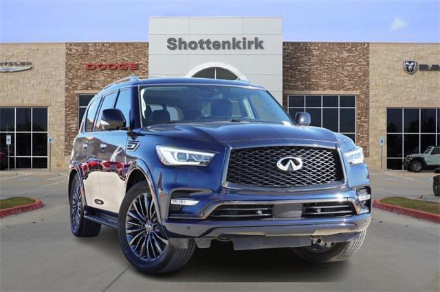 used 2022 INFINITI QX80 car, priced at $44,855