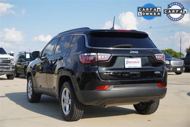 used 2023 Jeep Compass car, priced at $19,628