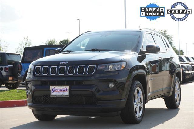 used 2023 Jeep Compass car, priced at $19,628