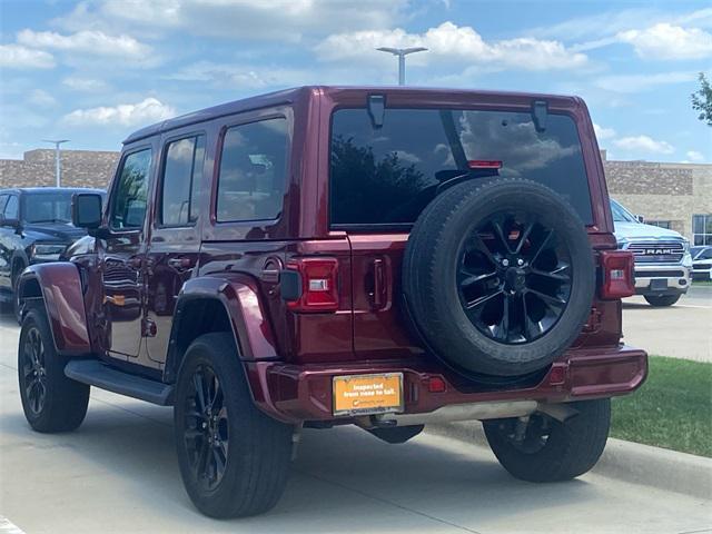 used 2021 Jeep Wrangler Unlimited car, priced at $34,213