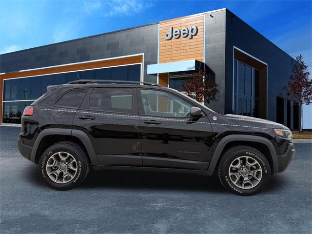 used 2021 Jeep Cherokee car, priced at $27,091