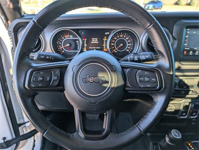 used 2022 Jeep Wrangler car, priced at $30,597