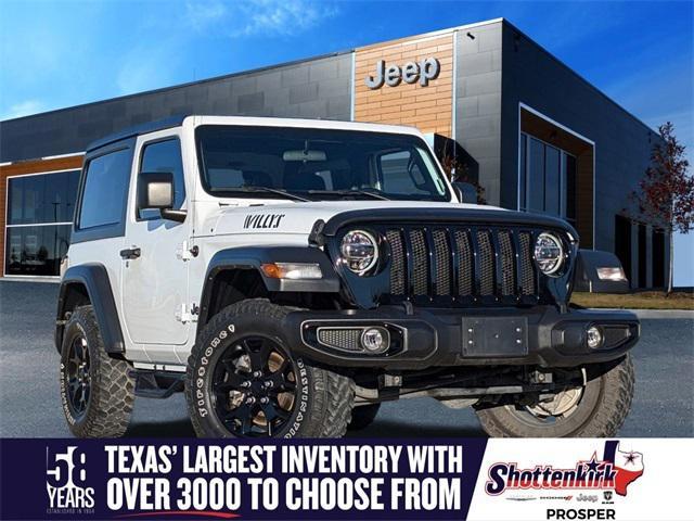 used 2022 Jeep Wrangler car, priced at $30,597