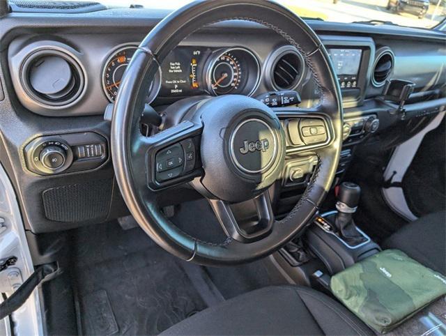 used 2022 Jeep Wrangler car, priced at $30,597