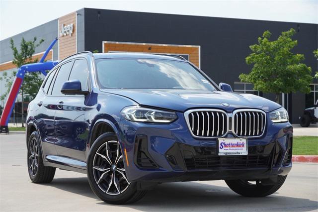 used 2022 BMW X3 car, priced at $32,526