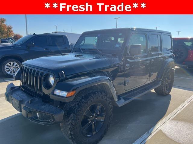 used 2021 Jeep Wrangler Unlimited car, priced at $32,378