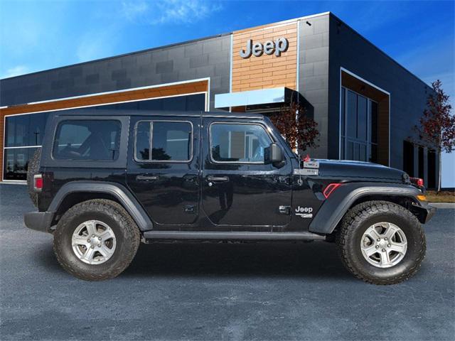 used 2020 Jeep Wrangler Unlimited car, priced at $31,950