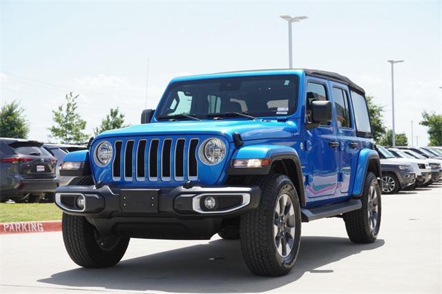 used 2021 Jeep Wrangler Unlimited car, priced at $35,288
