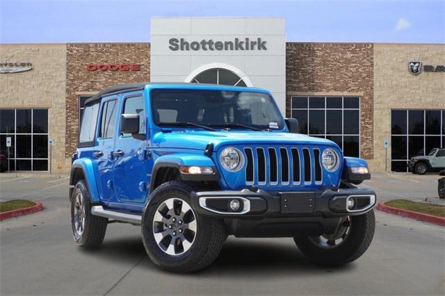 used 2021 Jeep Wrangler Unlimited car, priced at $35,288