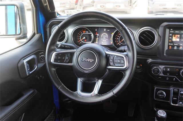used 2021 Jeep Wrangler Unlimited car, priced at $35,288