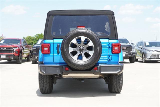 used 2021 Jeep Wrangler Unlimited car, priced at $35,288