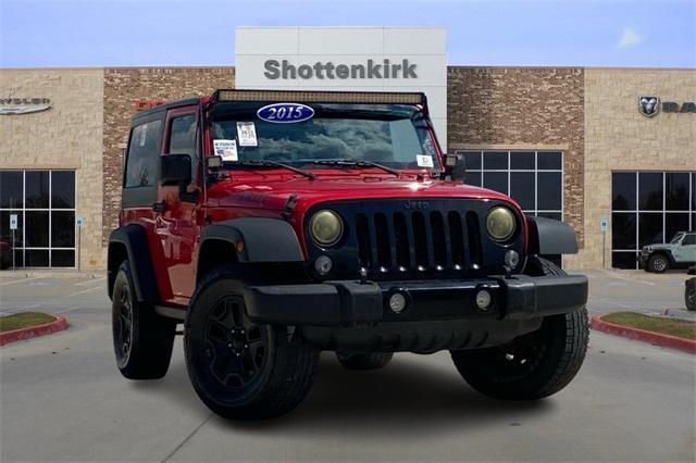 used 2015 Jeep Wrangler car, priced at $15,247