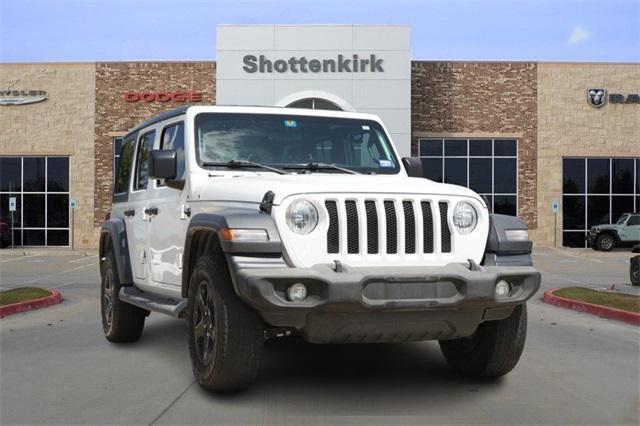 used 2018 Jeep Wrangler Unlimited car, priced at $25,861