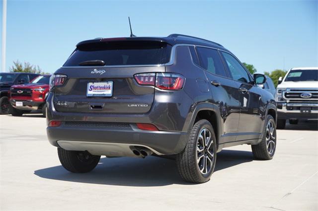 used 2022 Jeep Compass car, priced at $23,115