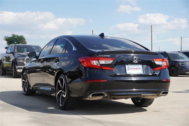 used 2021 Honda Accord car, priced at $23,988
