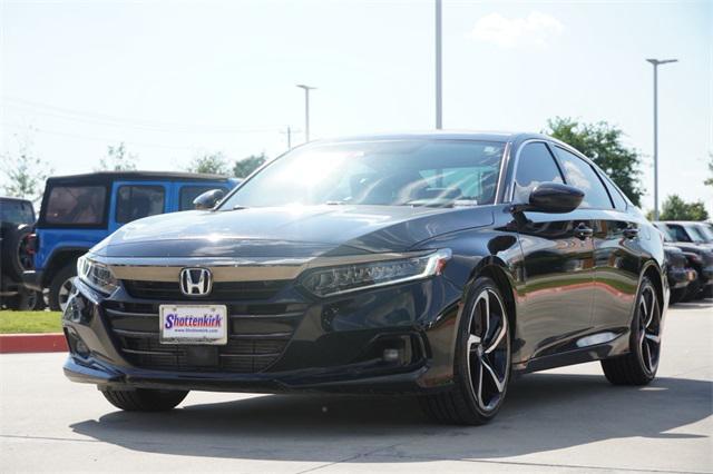 used 2021 Honda Accord car, priced at $23,988