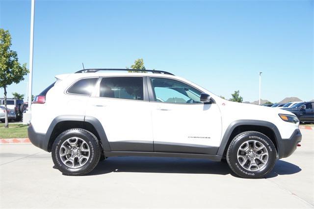 used 2022 Jeep Cherokee car, priced at $22,987