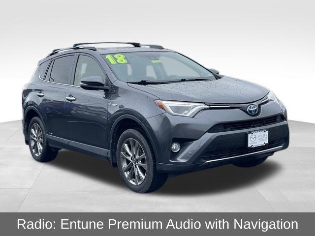 used 2018 Toyota RAV4 Hybrid car, priced at $21,777