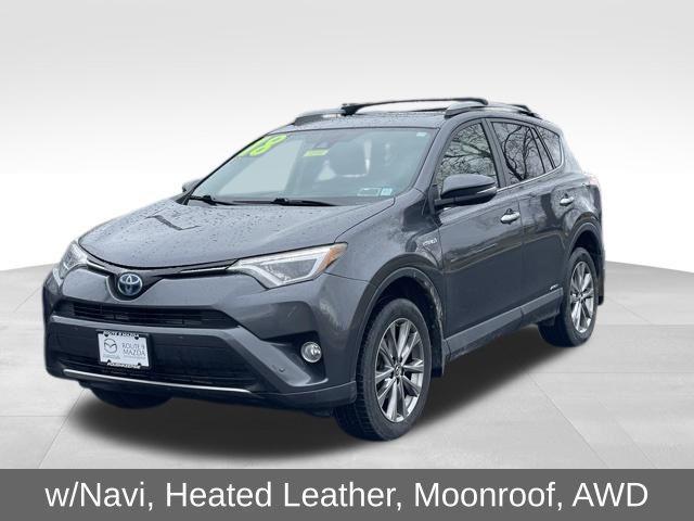 used 2018 Toyota RAV4 Hybrid car, priced at $21,777