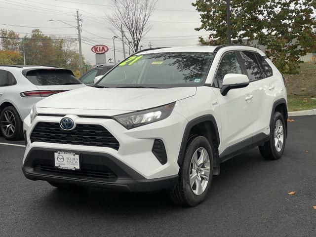 used 2021 Toyota RAV4 Hybrid car, priced at $25,500