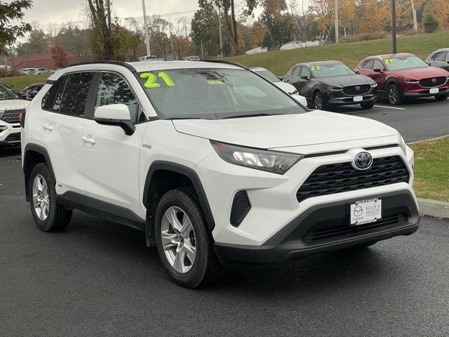 used 2021 Toyota RAV4 Hybrid car, priced at $25,500