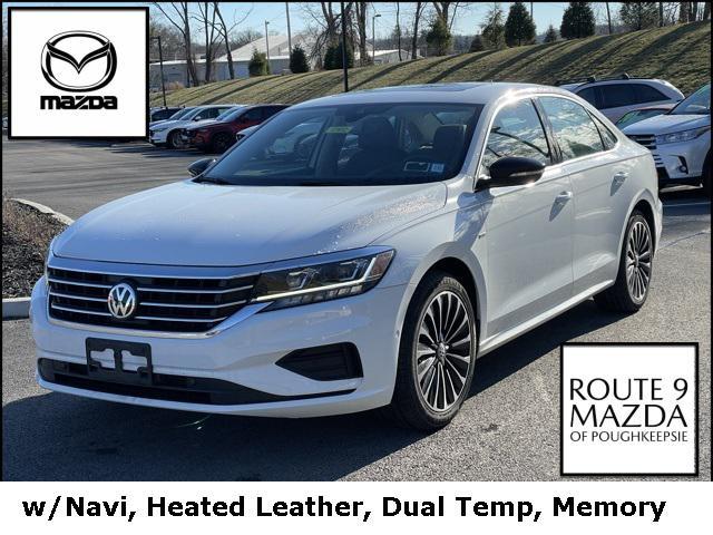 used 2022 Volkswagen Passat car, priced at $22,400