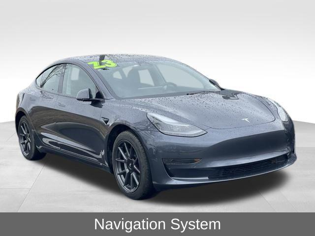 used 2023 Tesla Model 3 car, priced at $25,667