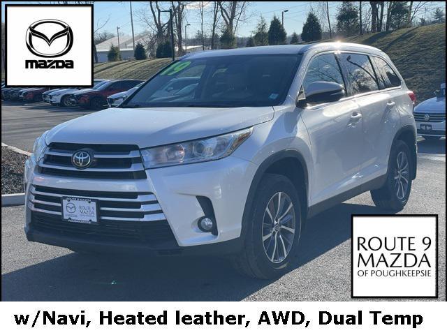 used 2019 Toyota Highlander car, priced at $22,500