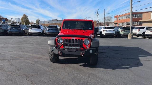 used 2018 Jeep Wrangler JK Unlimited car, priced at $23,353