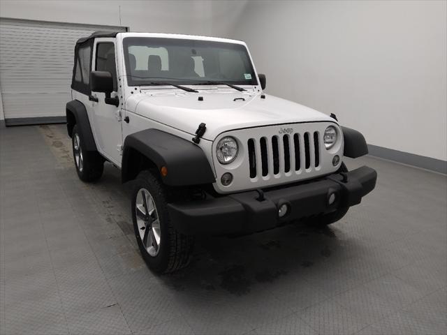 used 2017 Jeep Wrangler car, priced at $19,395