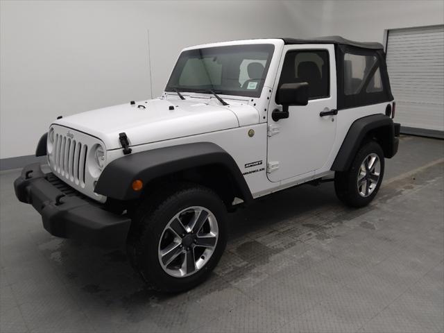 used 2017 Jeep Wrangler car, priced at $19,395