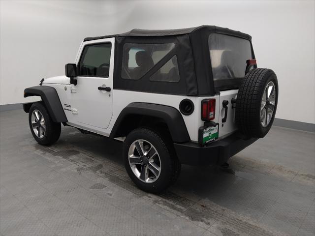 used 2017 Jeep Wrangler car, priced at $19,395