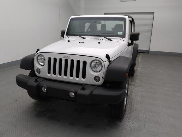 used 2017 Jeep Wrangler car, priced at $19,395