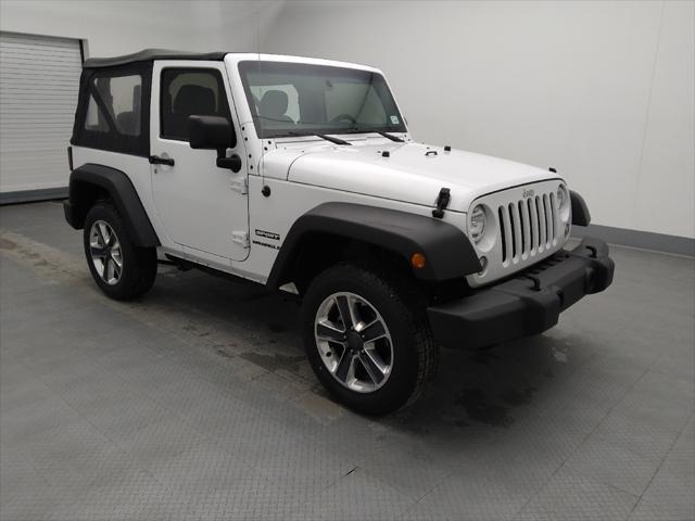 used 2017 Jeep Wrangler car, priced at $19,395