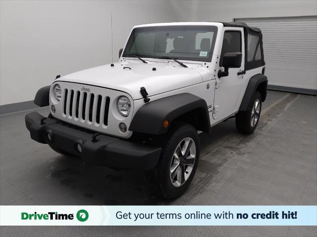 used 2017 Jeep Wrangler car, priced at $19,395