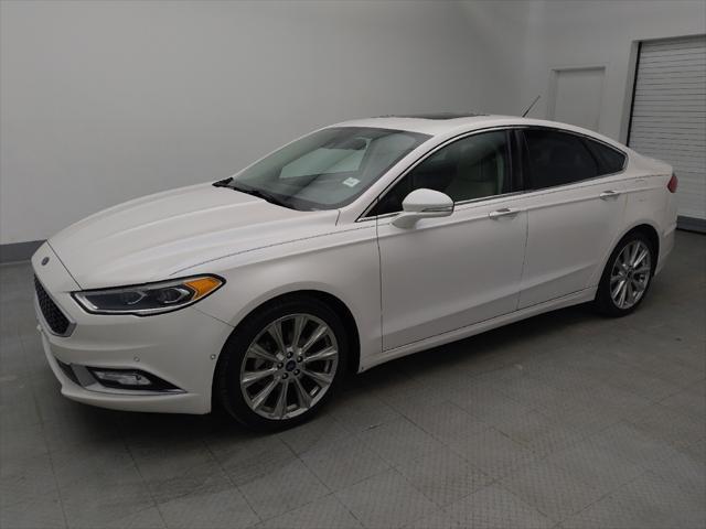 used 2017 Ford Fusion car, priced at $17,995