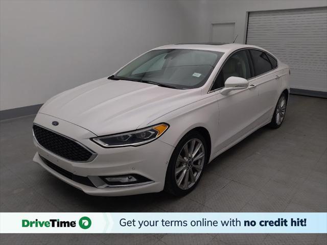 used 2017 Ford Fusion car, priced at $17,995