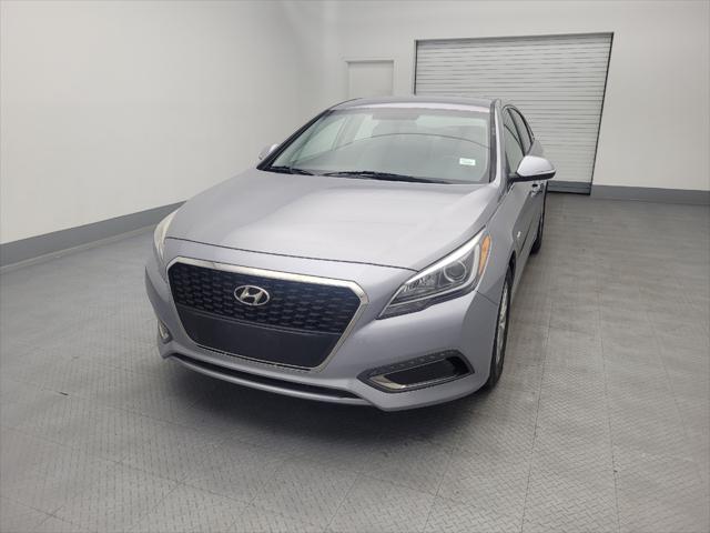 used 2016 Hyundai Sonata Hybrid car, priced at $14,695