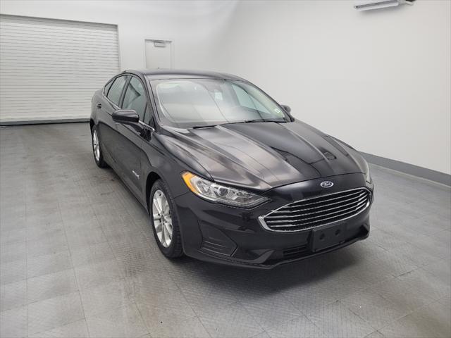 used 2019 Ford Fusion Hybrid car, priced at $20,295