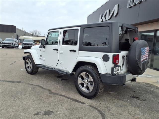 used 2017 Jeep Wrangler Unlimited car, priced at $24,500