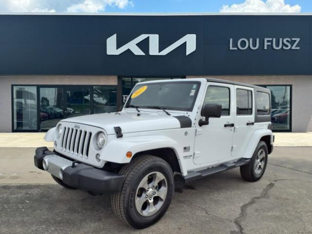 used 2017 Jeep Wrangler Unlimited car, priced at $24,550