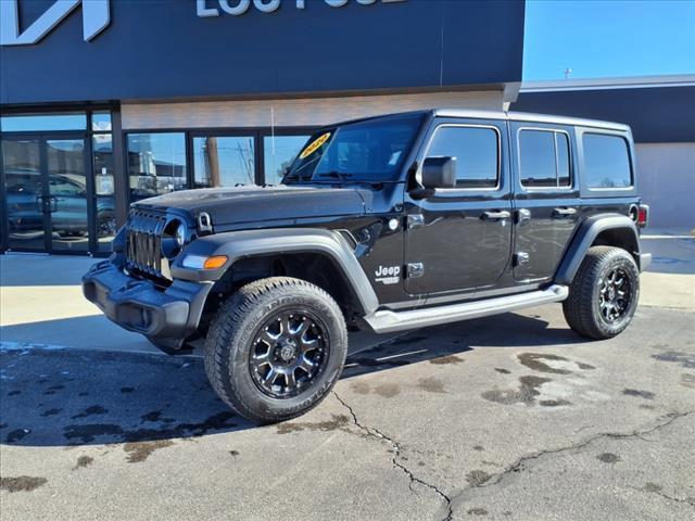 used 2020 Jeep Wrangler Unlimited car, priced at $26,000