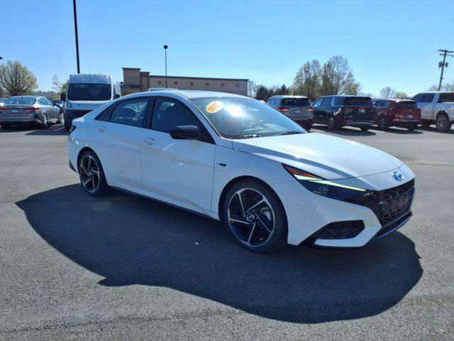 used 2022 Hyundai Elantra car, priced at $21,850