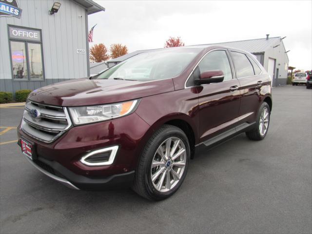 used 2017 Ford Edge car, priced at $18,495