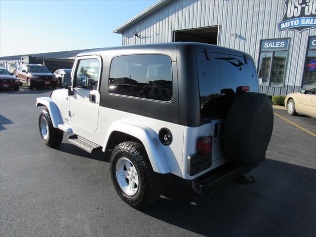 used 2005 Jeep Wrangler car, priced at $15,995