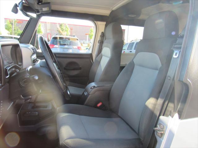 used 2005 Jeep Wrangler car, priced at $15,995